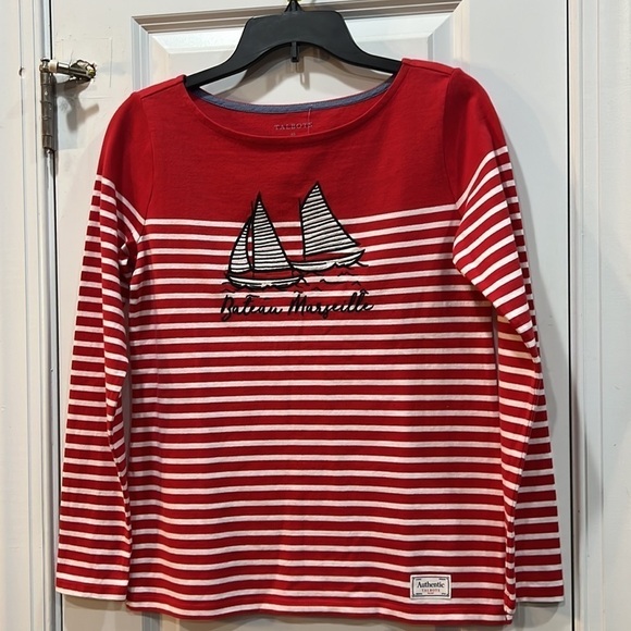 AUTHENTIC TALBOTS TEE - BATEAU MARSEILLE STRIPE - Picture 3 of 6